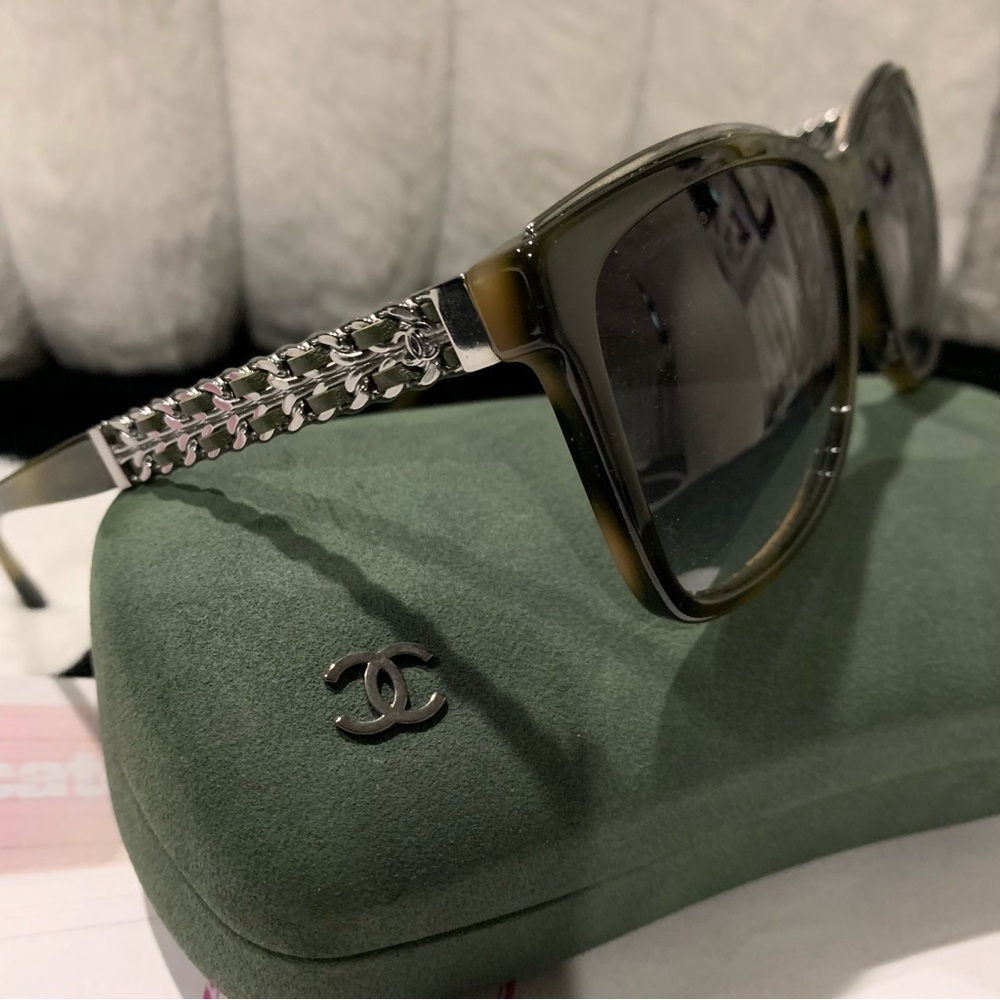 Chanel Square Chain Sunglasses